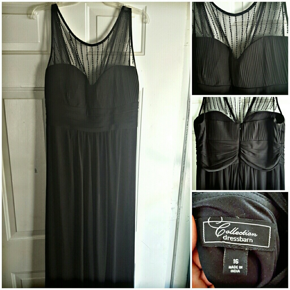 Black long dress